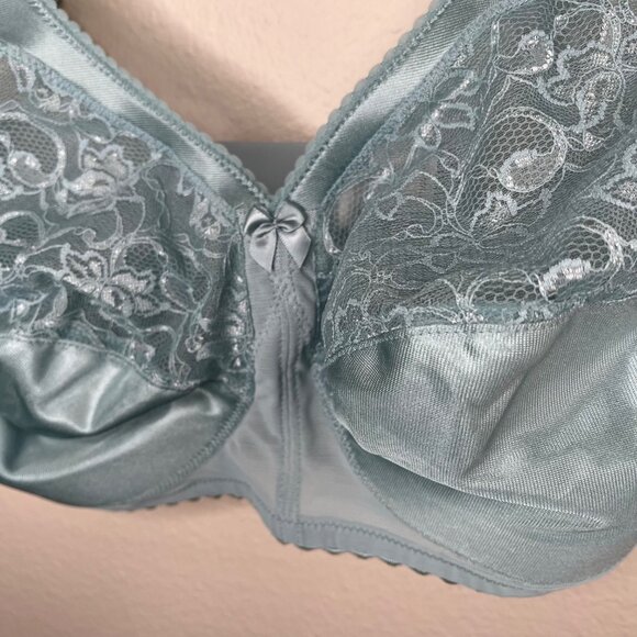 Glamorise MagicLift Original Support Bra Glacier Blue 40H Wirefree 1000 - Picture 4 of 9